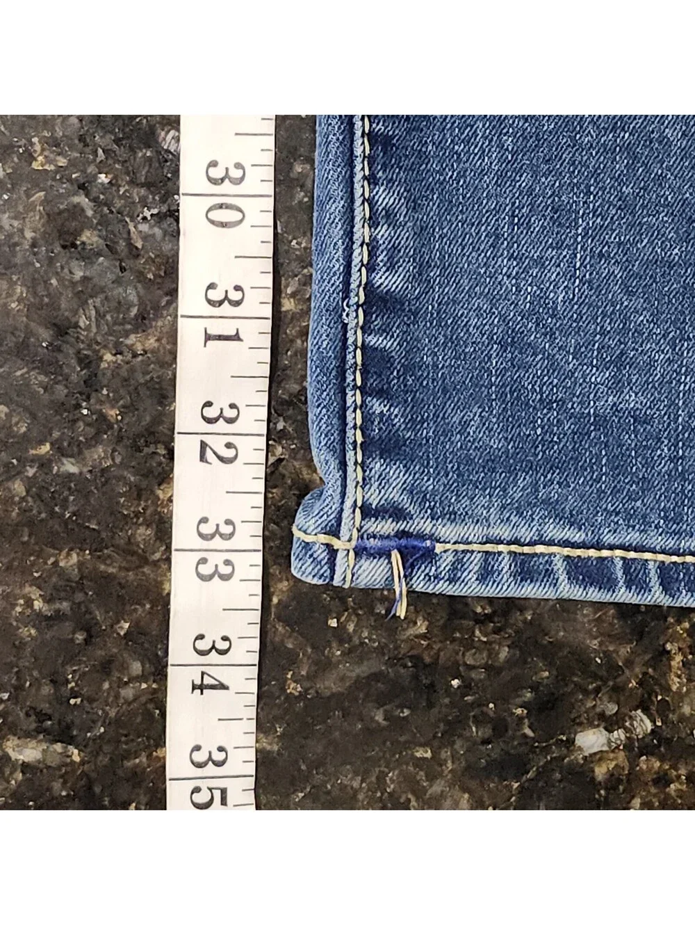 True Religion Ricky Relaxed Straight Jeans Y2K Skate Pocket Embroidered 42x33